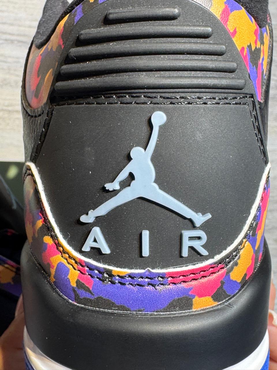 Air Jordan 3 Negro Confeti