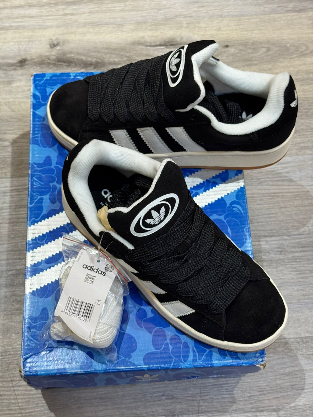 Adidas Campus Negro Blanco