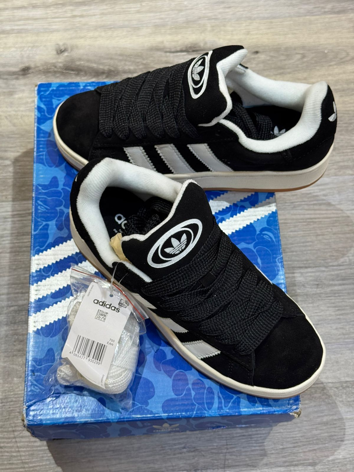 Adidas Campus Negro Blanco