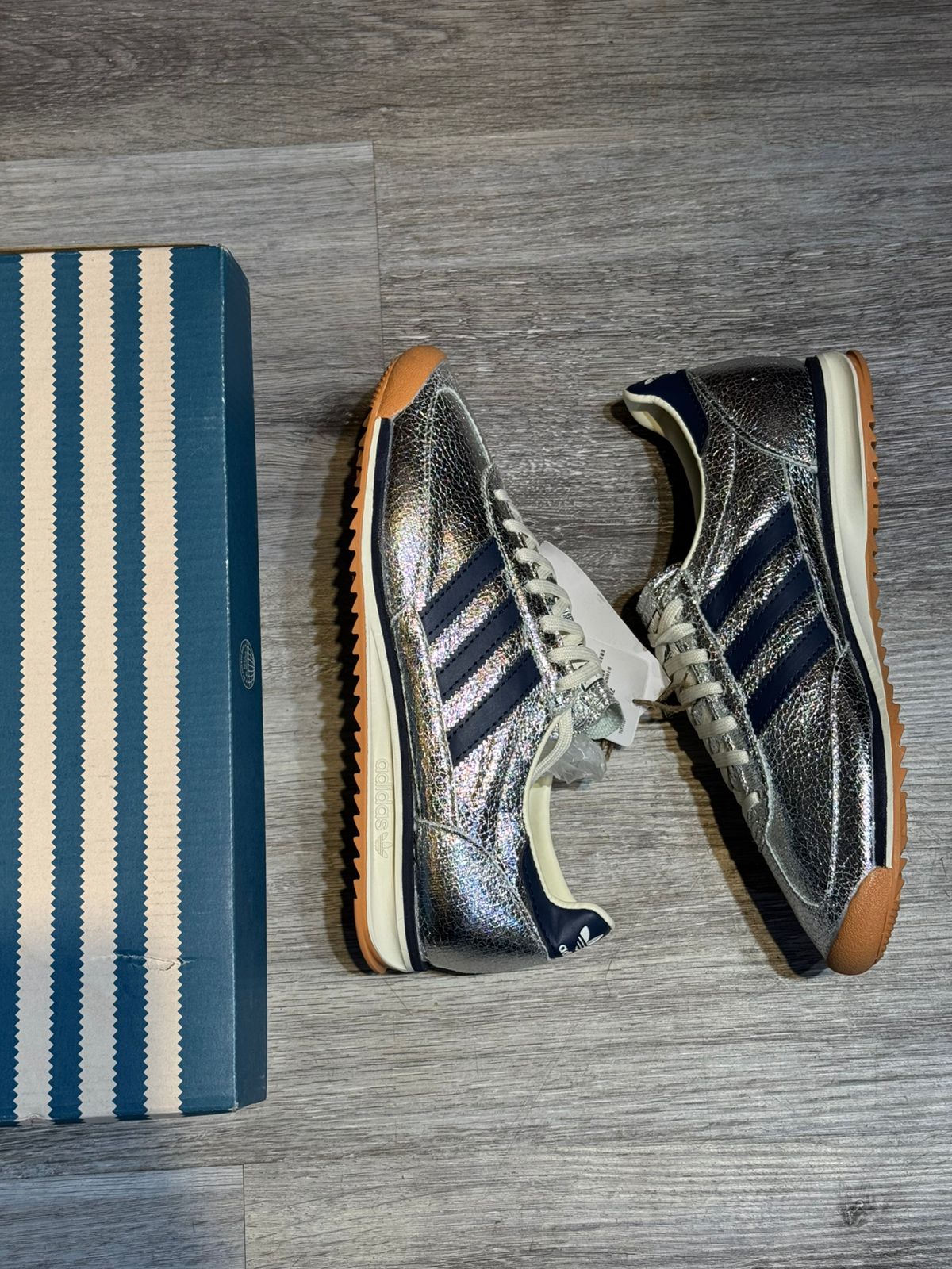 Adidas SL 72 Plata Azul