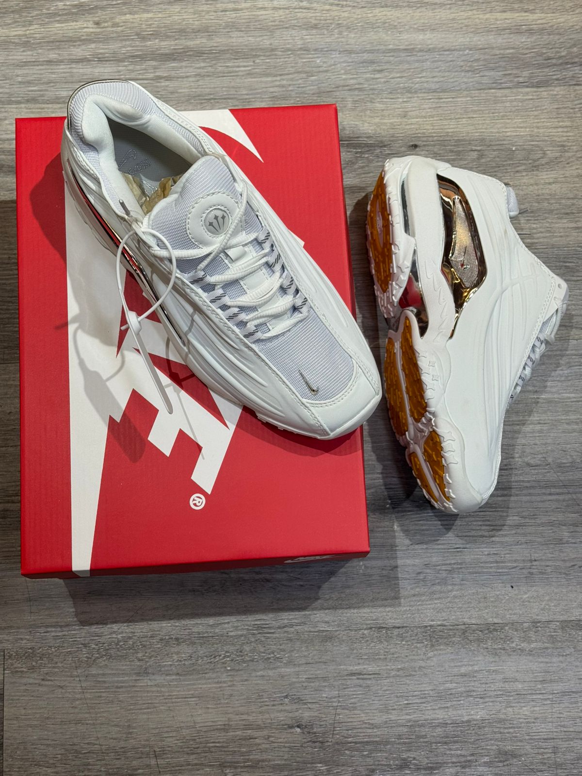 Nike Air Max Blanco Metalico