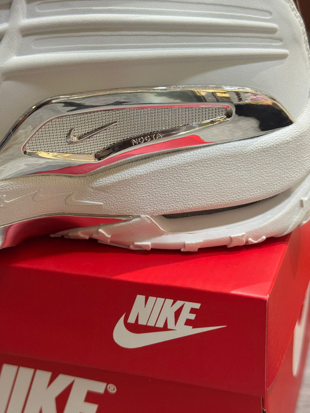 Nike Air Max Blanco Metalico