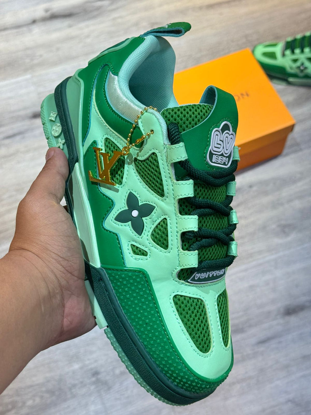 Louis Vuitton Trainer Verde