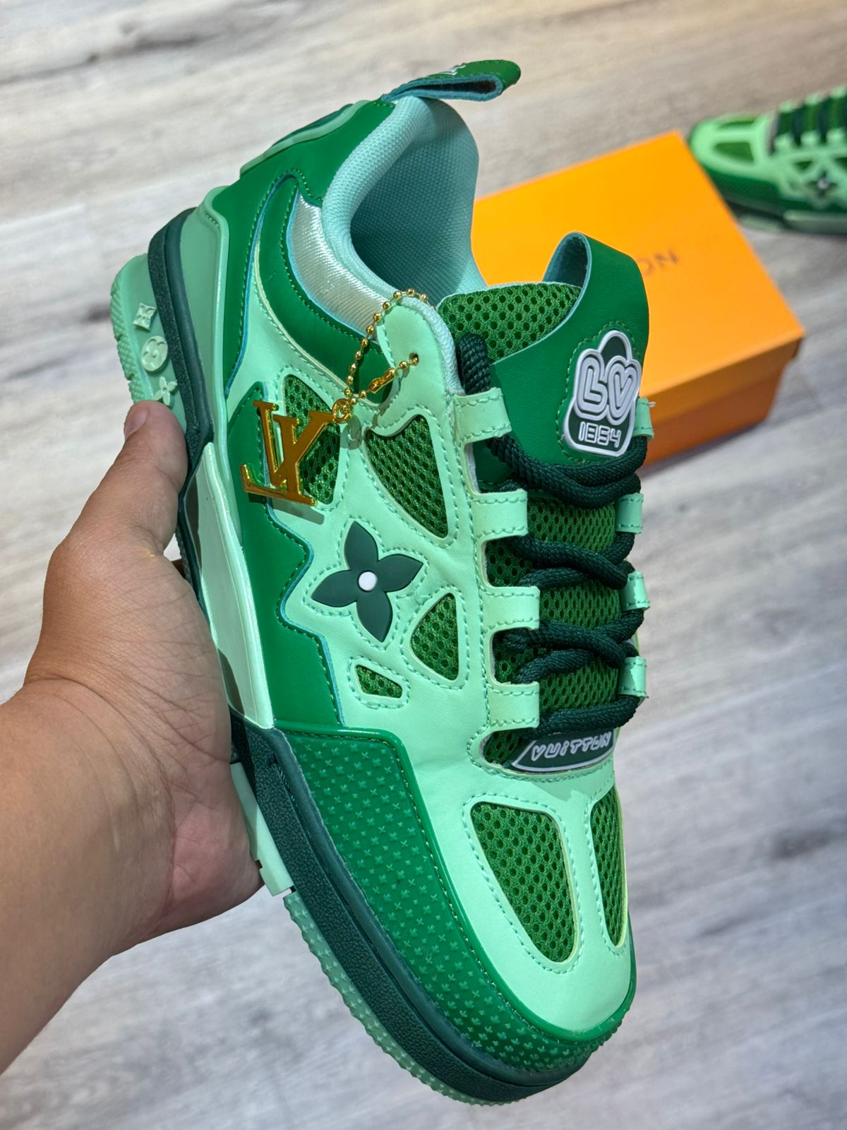 Louis Vuitton Trainer Verde