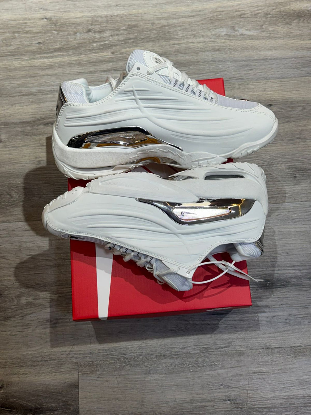 Nike Air Max Blanco Metalico