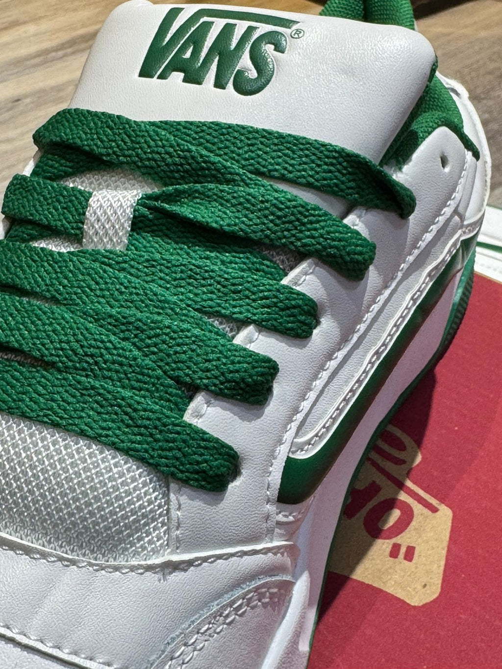 Vans Blanco Verde