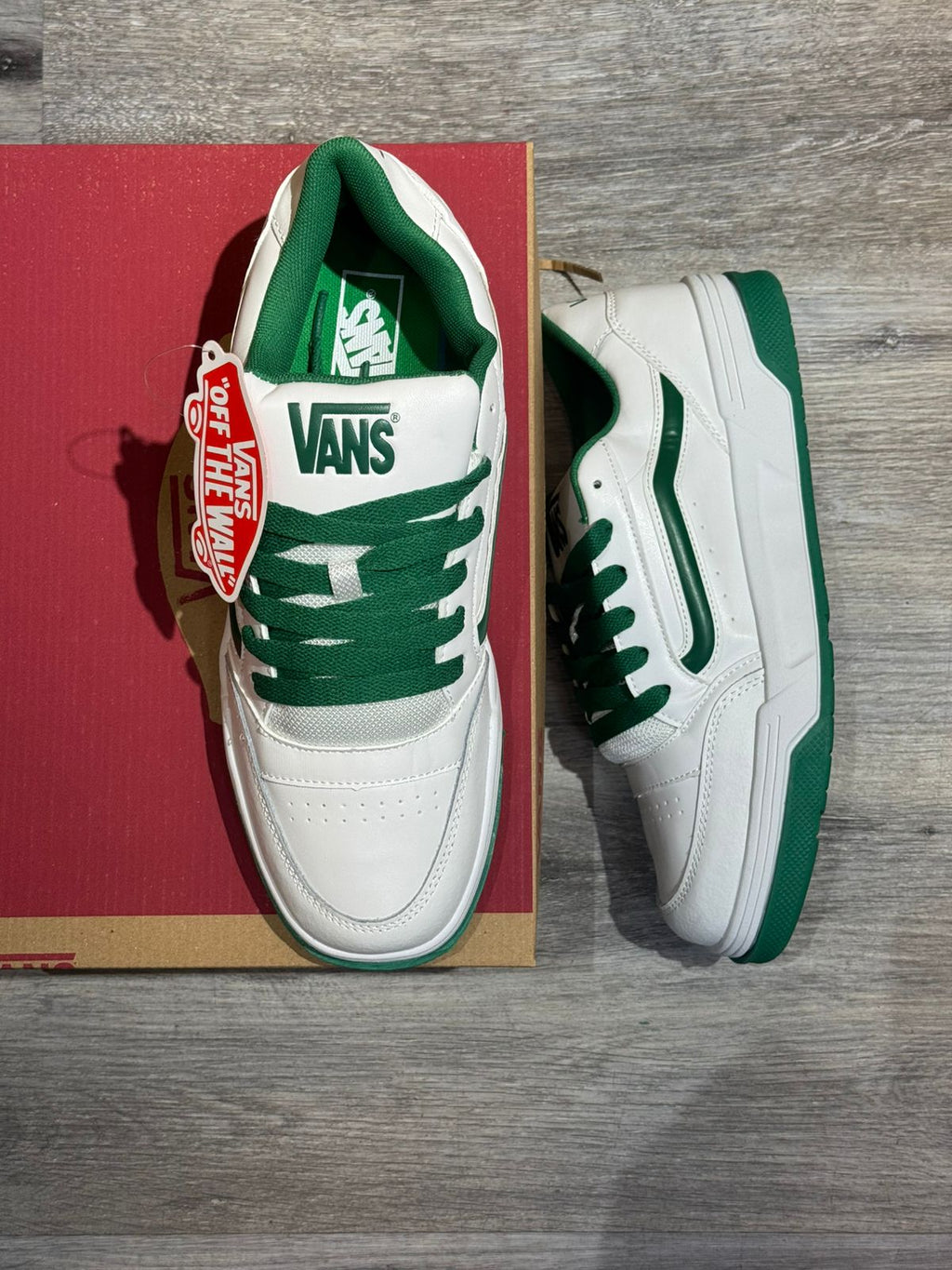 Vans Blanco Verde