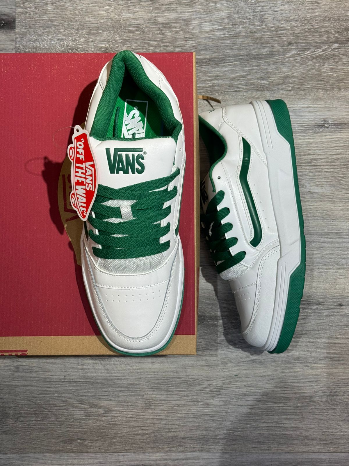 Vans Blanco Verde